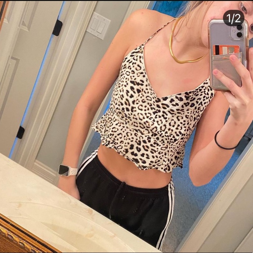 Forever 21 Cheetah top